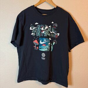 Nike The Nike Tee XL Black Graphic Short Sleeve T Shirt Top